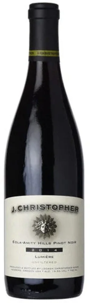 J. Christopher Pinot noir Lumiere 2014 0,75 L