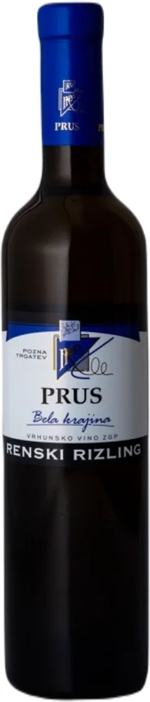 Prus Rajnski rizling - kasna berba 0,5 L