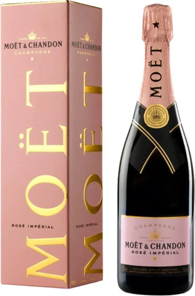 Champagne Rose Imperial Moët & Chandon poklon kutija 0,75 L