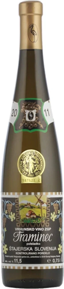 Radgonske Gorice Traminec 0,75 L
