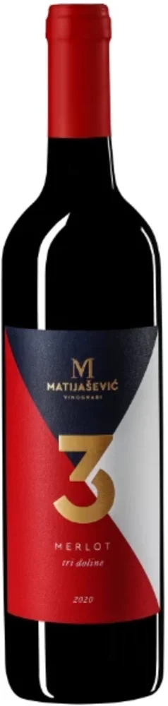 Matijaševič Vinogradi Tri doline 2020 0,75 L