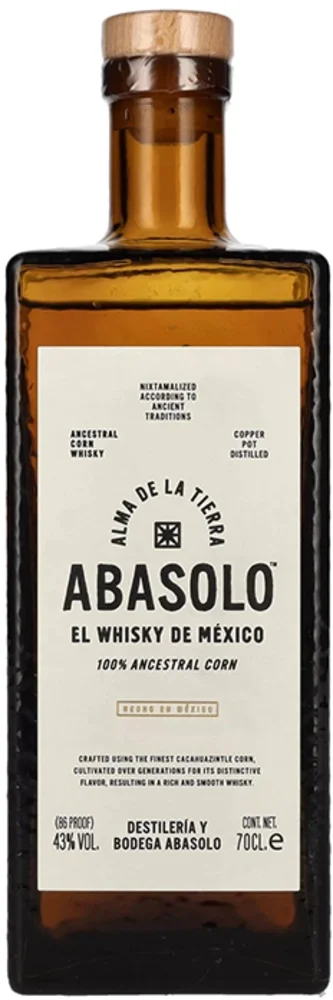 Viski Abasolo el Whisky de Mexico Corn Whisky 0,7 L