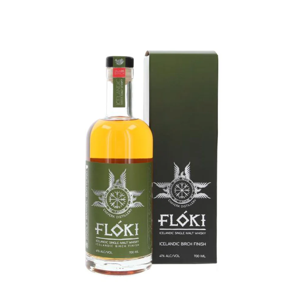 Viski Floki Single malt Birch barel finnish poklon kutija 0,7 L