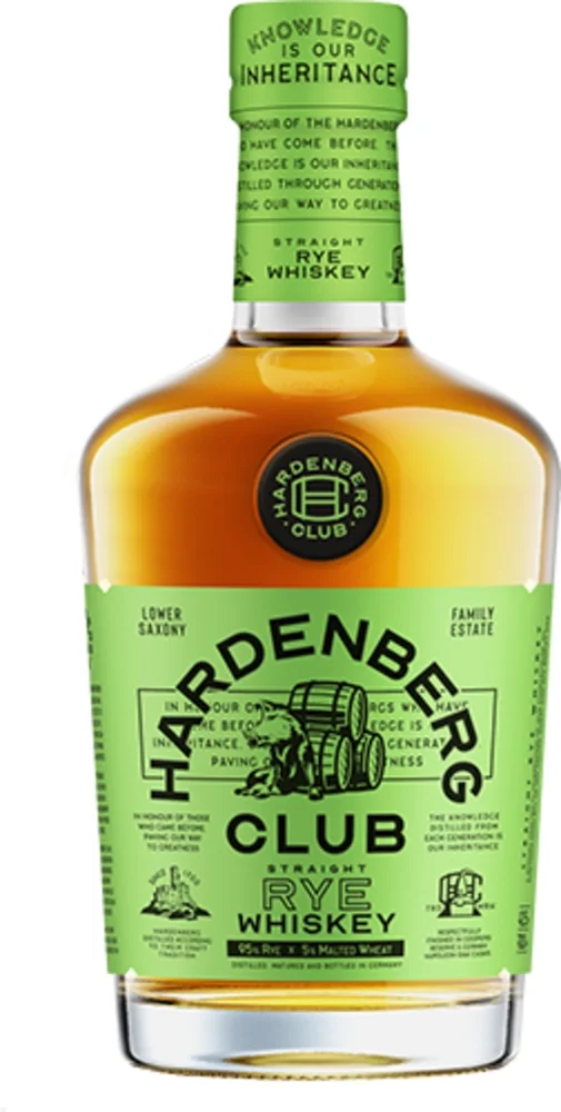 Viski Hardenberg Club Straight Rye 0,7 L