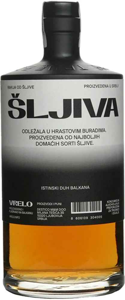 Voćna rakija Rakija Šljivovica Vrelo 0,7 L