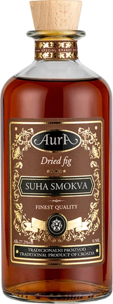 Voćna rakija Suha Smokva (suha smokva) Aura 0,5 L