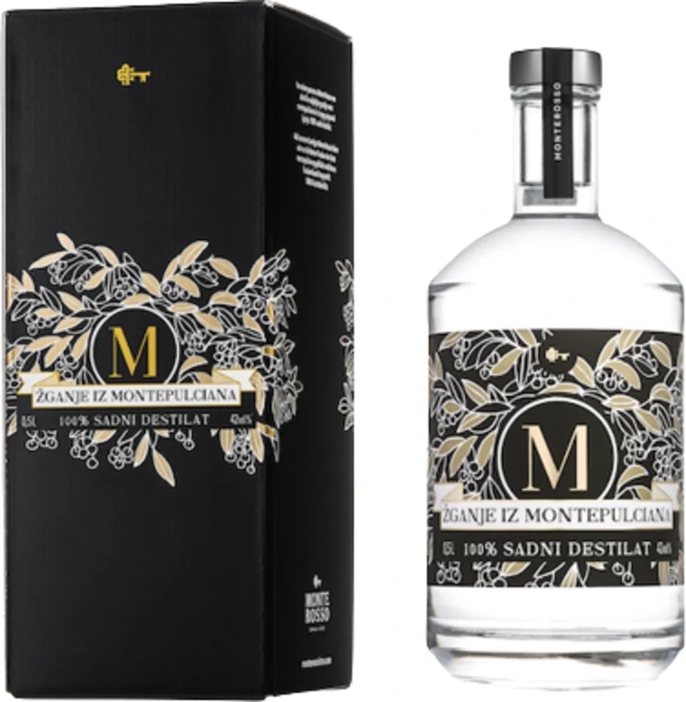 Voćna rakija iz grozdja montepulciano Monterosso poklon kutija 0,5 L