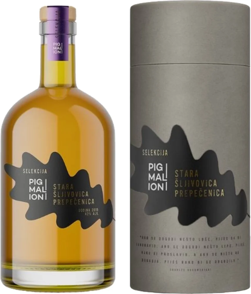Voćna rakija Šljivovica Pigmalion poklon kutija 0,7 L