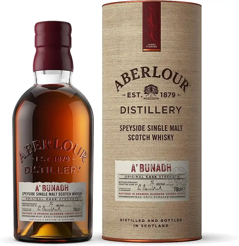Škotski viski Aberlour A'Bunadh poklon kutija 0,7 L