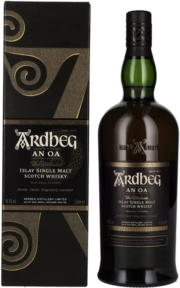 Škotski viski Ardbeg An Oa poklon kutija 0,7 L