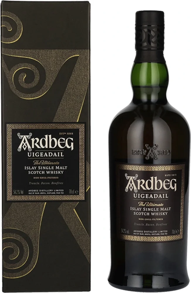 Škotski viski Ardbeg UIGEADAIL Islay Single Malt poklon kutija 0,7 L