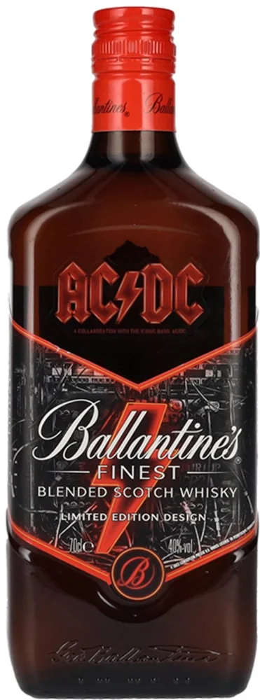 Škotski viski Ballantine's Finest AC/DC Limited Edition 0,7 L