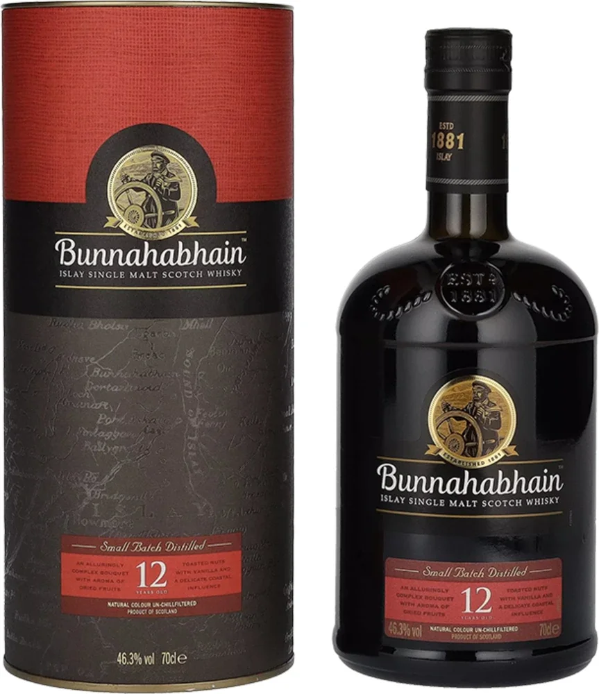Škotski viski Bunnahabhain 12Y Single Malt poklon kutija 0,7 L