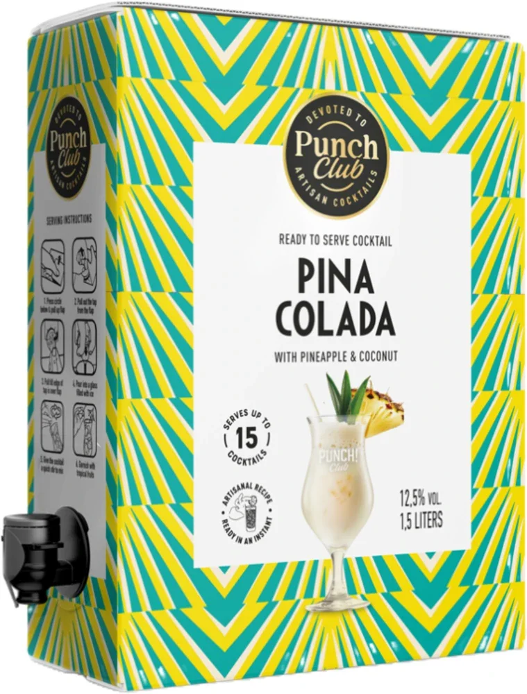 Cocktail Pina Colada Punch Club bag-in-box 1,5 L