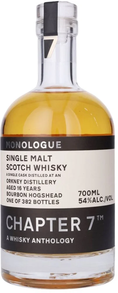 Škotski viski Chapter 7 Monologue 16 Year Old Orkney 2006 0,7 L