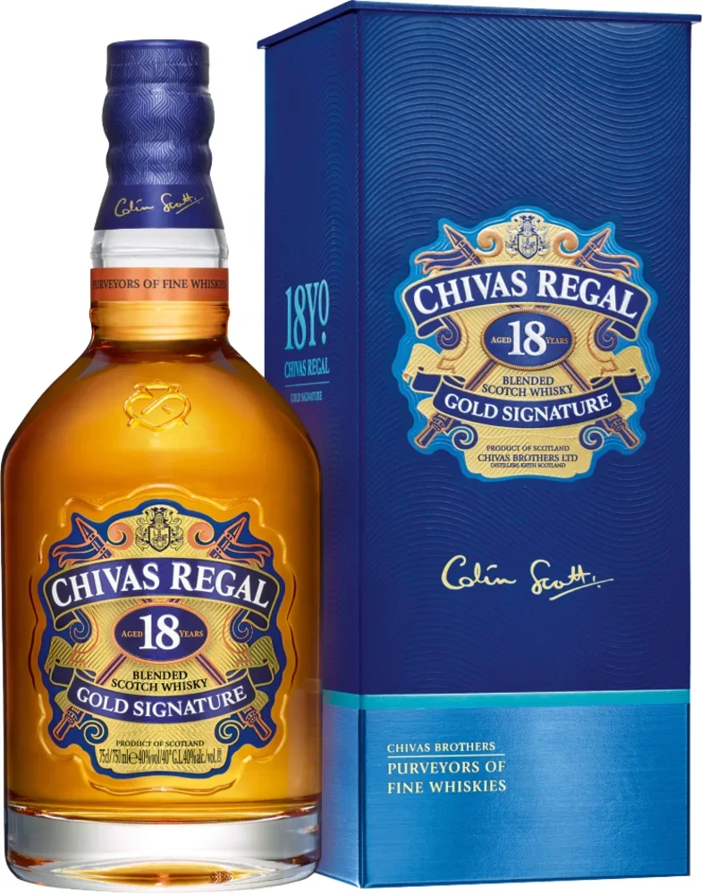 Škotski viski Chivas Regal 18 godina poklon kutija 0,7 L