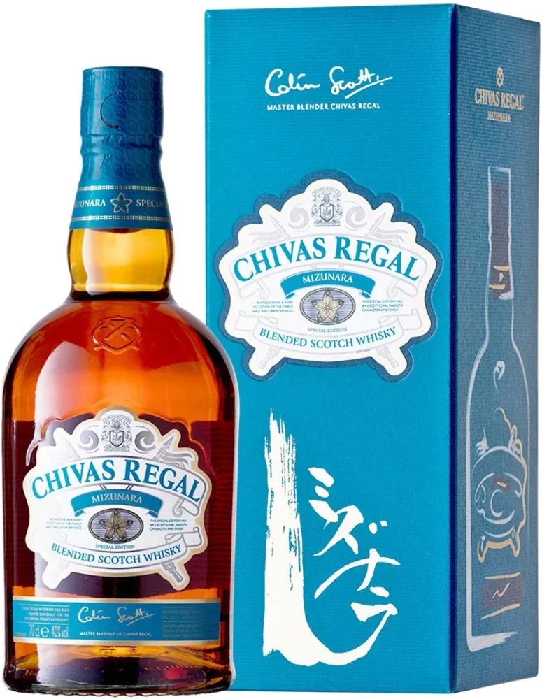 Škotski viski Chivas Regal Mizunara poklon kutija 0,7 L