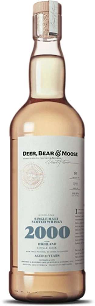 Škotski viski Deer, Bear & Moose Highland 2000 0,7 L