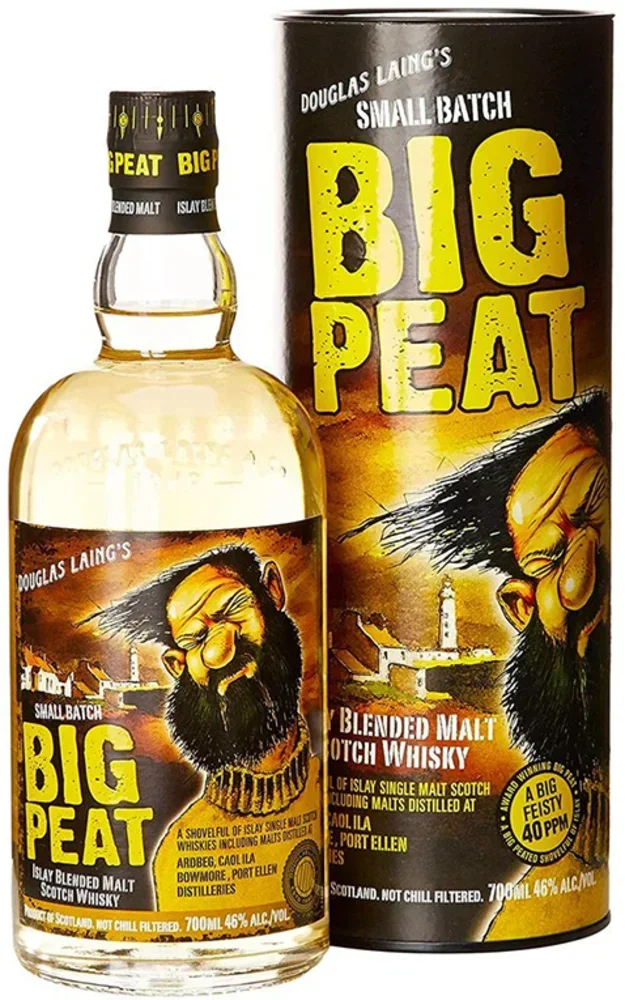 Škotski viski Douglas Laing BIG PEAT Small Batch poklon kutija 0,7 L
