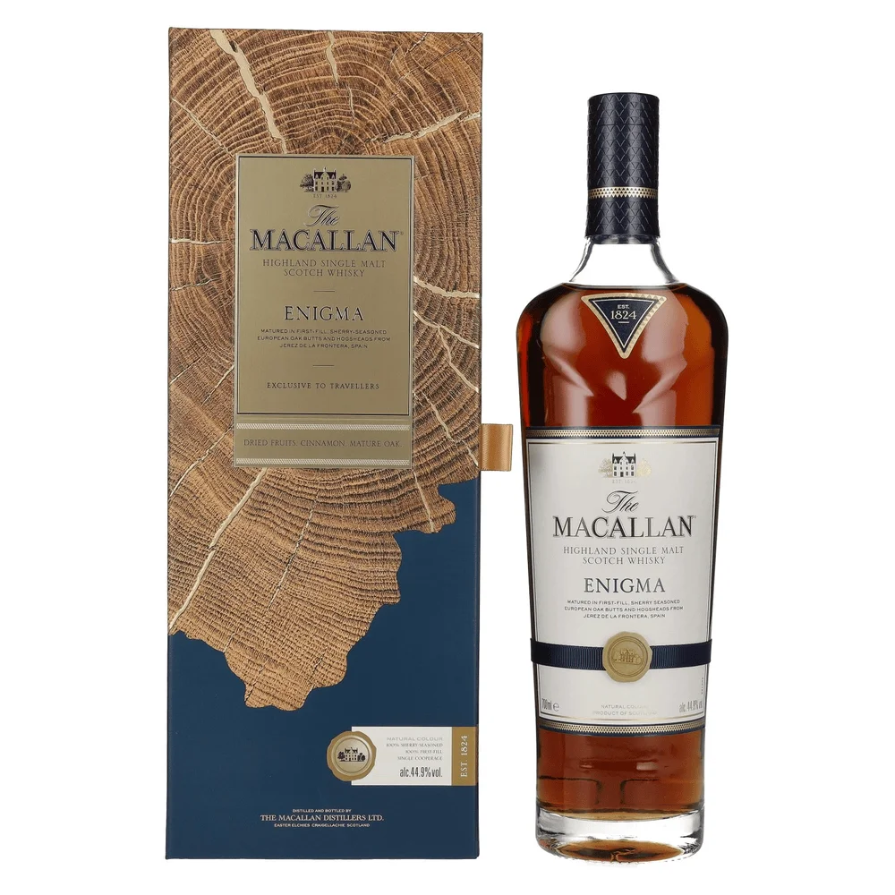 Škotski viski ENIGMA Highland Single Malt Macallan poklon kutija 0,7 L