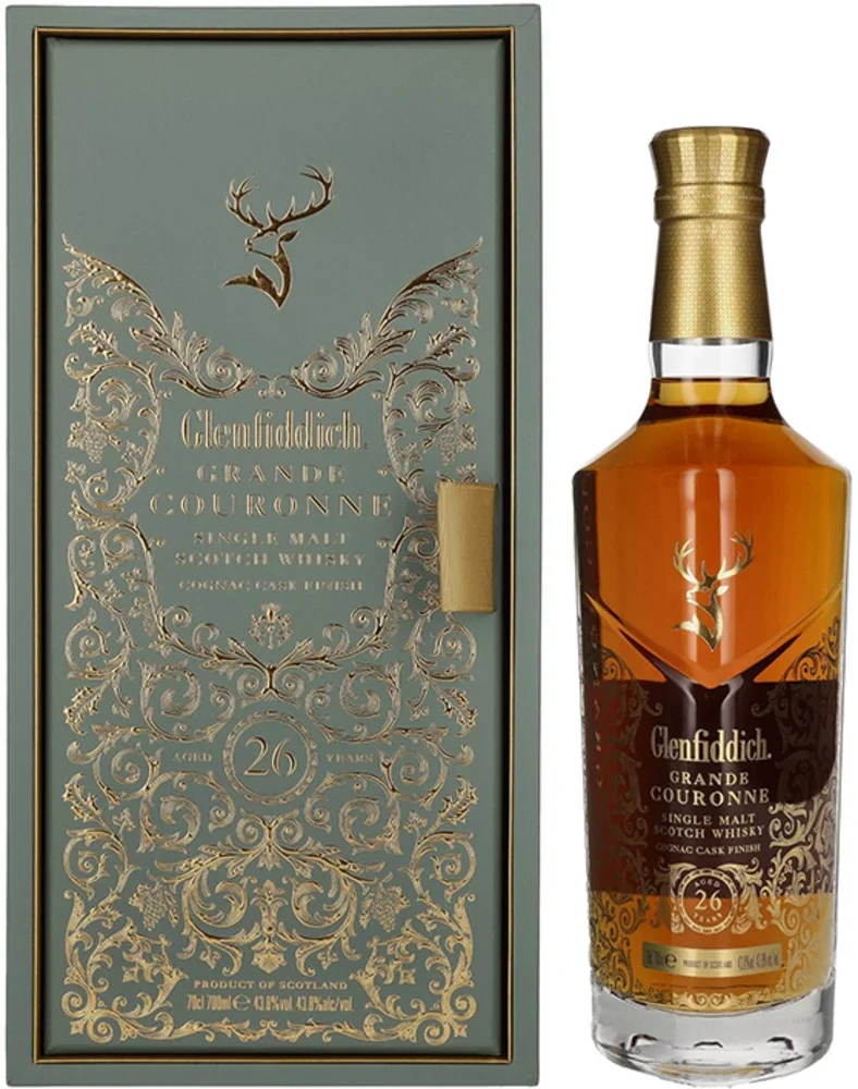 Škotski viski Glenfiddich 26 YO GRANDE COURONNE poklon kutija 0,7 L