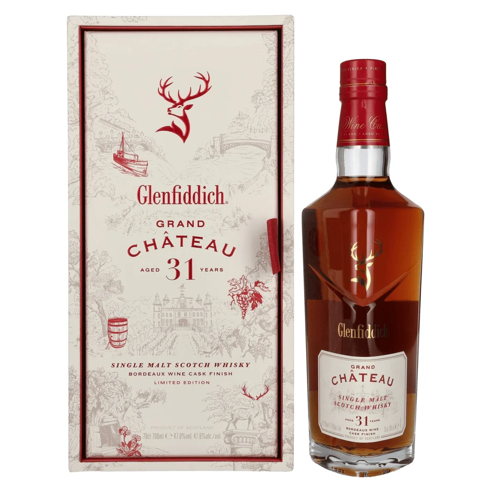 Škotski viski Glenfiddich 31 Years Old GRAND CHÂTEAU Single Malt poklon kutija 0,7 L