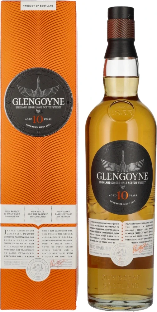Škotski viski Glengoyne 10 Y.O. + Gb 0,7 L