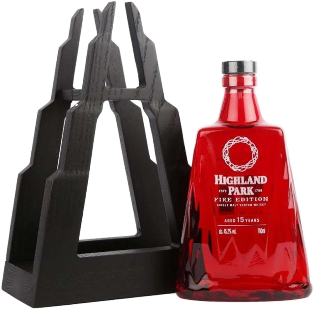 Škotski viski Highland Park 15 Fire edition poklon kutija 0,7 L