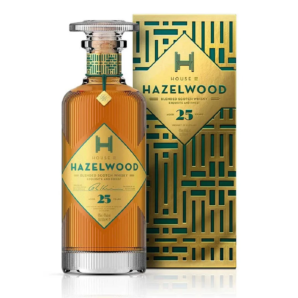 Škotski viski House of Hazelwood 25 yo poklon kutija 0,5 L
