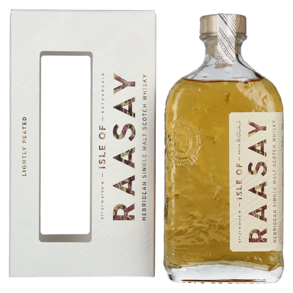 Škotski viski Isle of RAASAY Hebridean Single Malt R-01.4.1 poklon kutija 0,7 L
