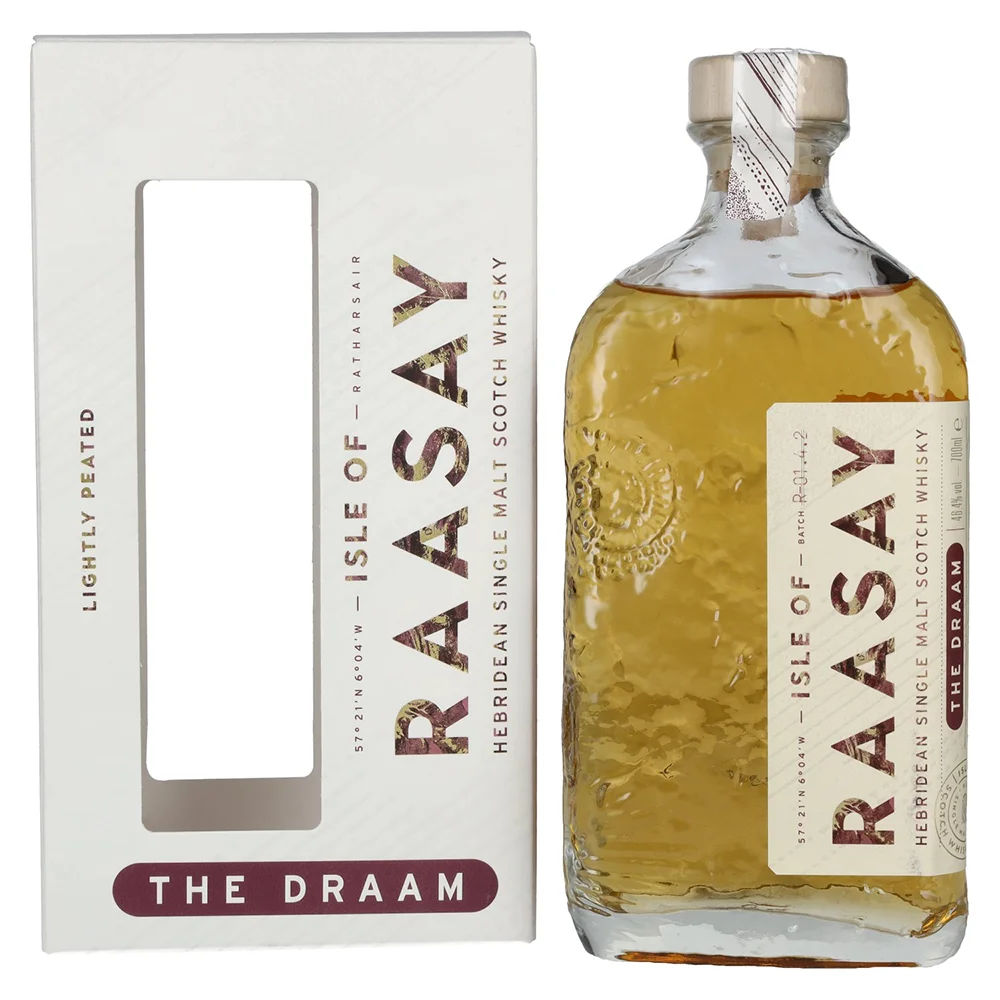Škotski viski Isle of Raasay The Dream Hebridean Single Malt poklon kutija 0,7 L