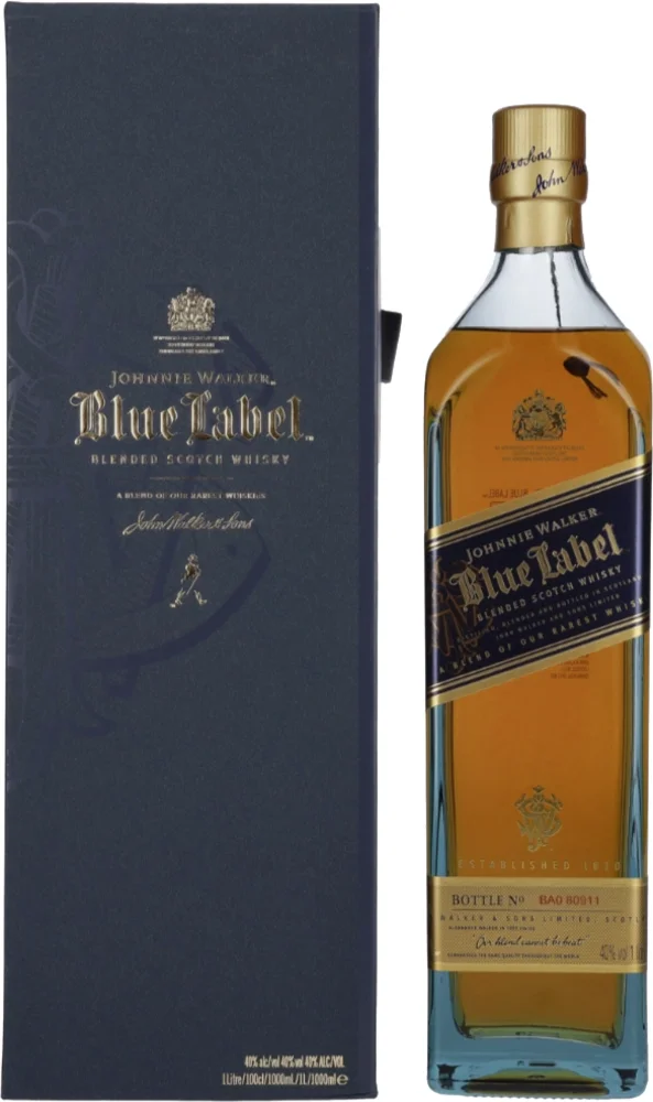 Škotski viski Johnnie Walker Blue Label poklon kutija 1 L