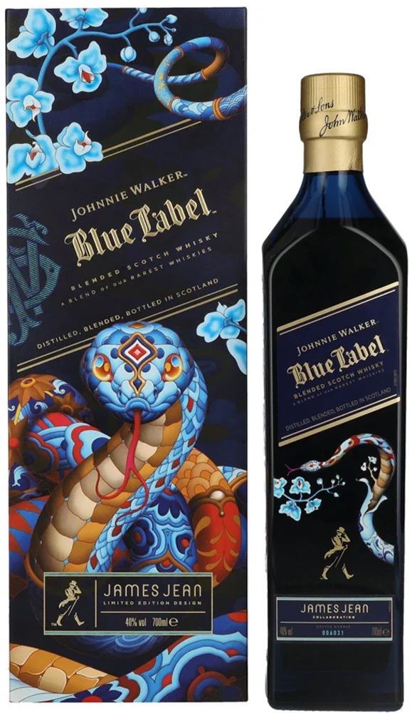 Škotski viski Johnnie Walker Blue Label Limited edition Dragon Year 2025 poklon kutija 0,7 L
