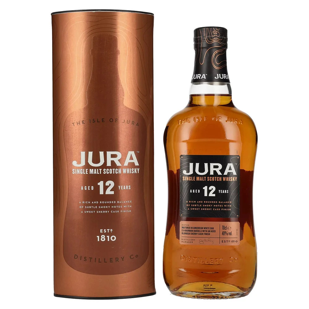 Škotski viski Jura Journey 12y poklon kutija 0,7 L