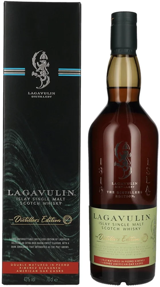 Škotski viski Lagavulin The Distillers Edition Double Matured poklon kutija 0,7 L