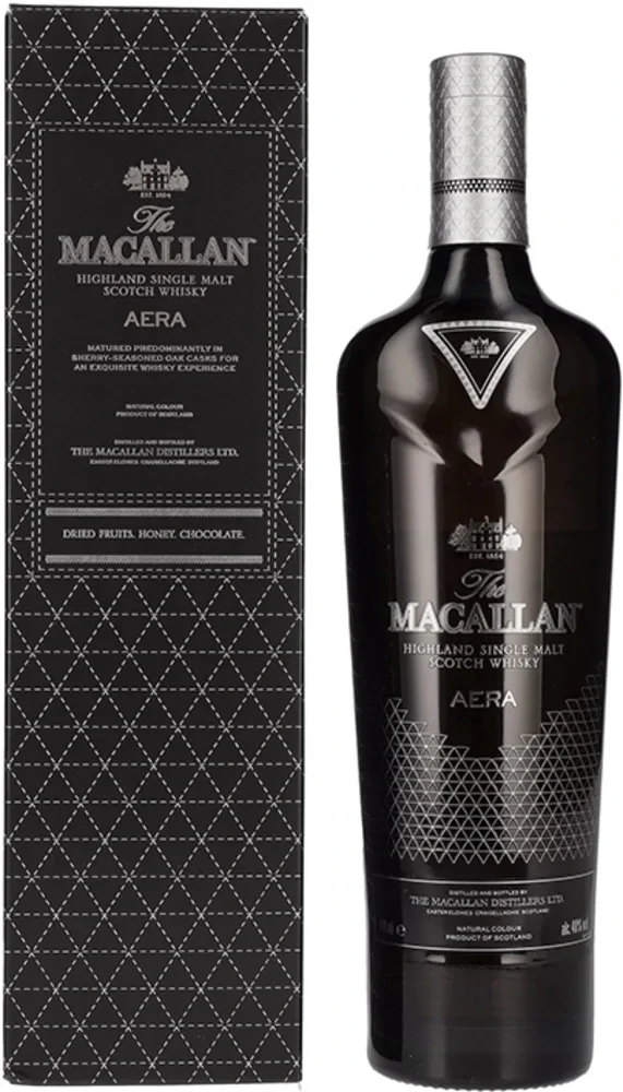 Škotski viski Macallan AERA Highland Single malt poklon kutija 0,7 L
