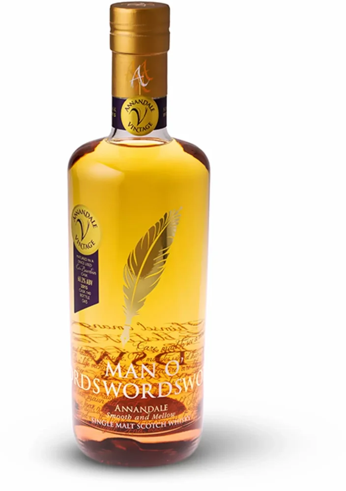 Škotski viski Man O'Words 2015 Vintage Ex Bourbon Cask Single Malt 0,7 L