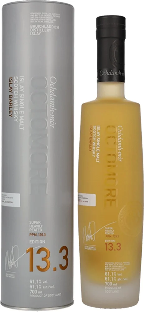 Škotski viski Octomore EDITION: 13.3 Super Heavily Peated Islay Barley 2022 poklon kutija 0,7 L