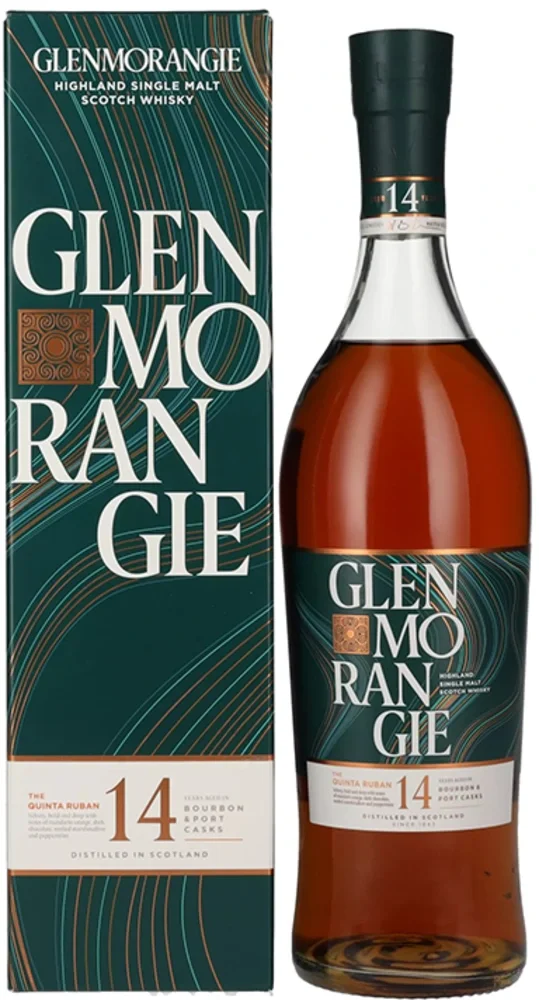 Škotski viski Quinta Ruban 14y Glenmorangie poklon kutija 0,7 L