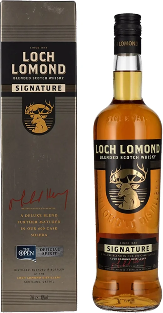 Škotski viski SIGNATURE Blended Loch Lomond poklon kutija 0,7 L
