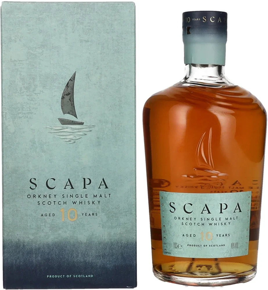 Škotski viski Scapa Orkney 10YO Single Malt poklon kutija 0,7 L