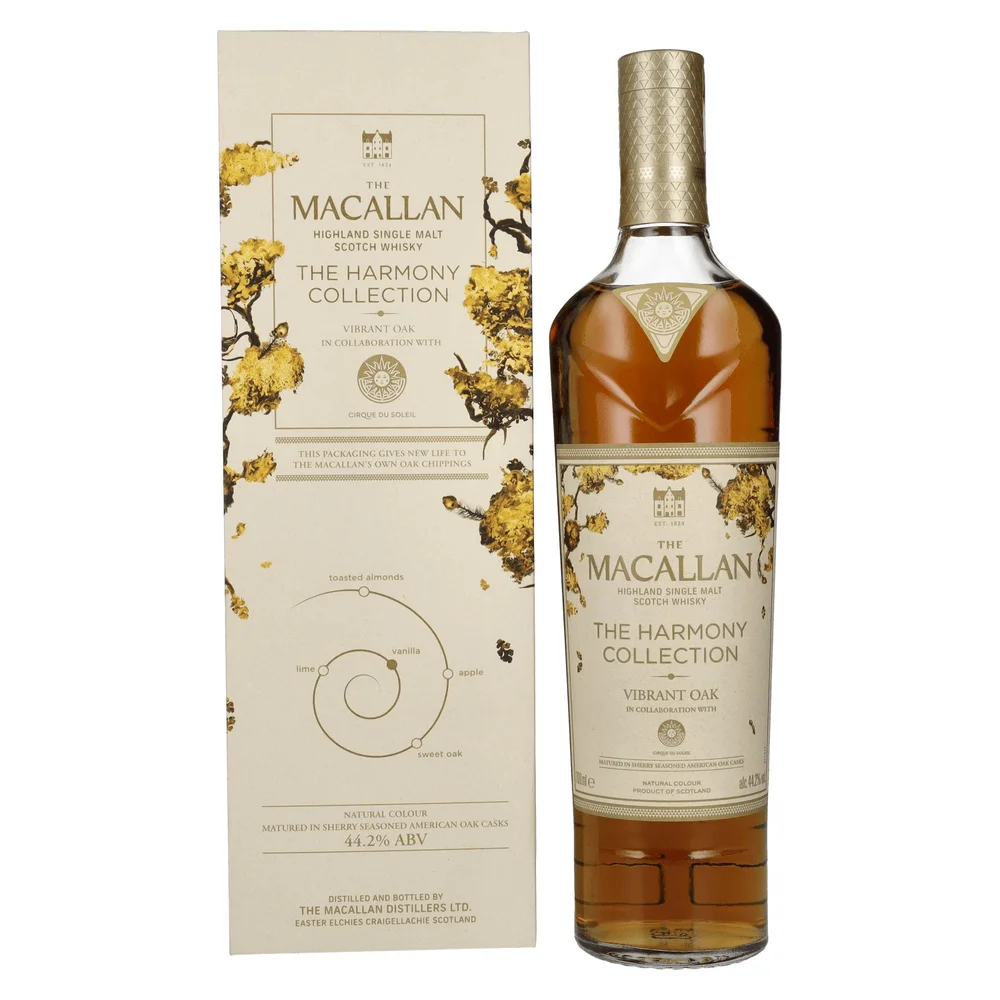 Škotski viski The Harmony Collection Vibrant Oak Macallan poklon kutija 0,7 L