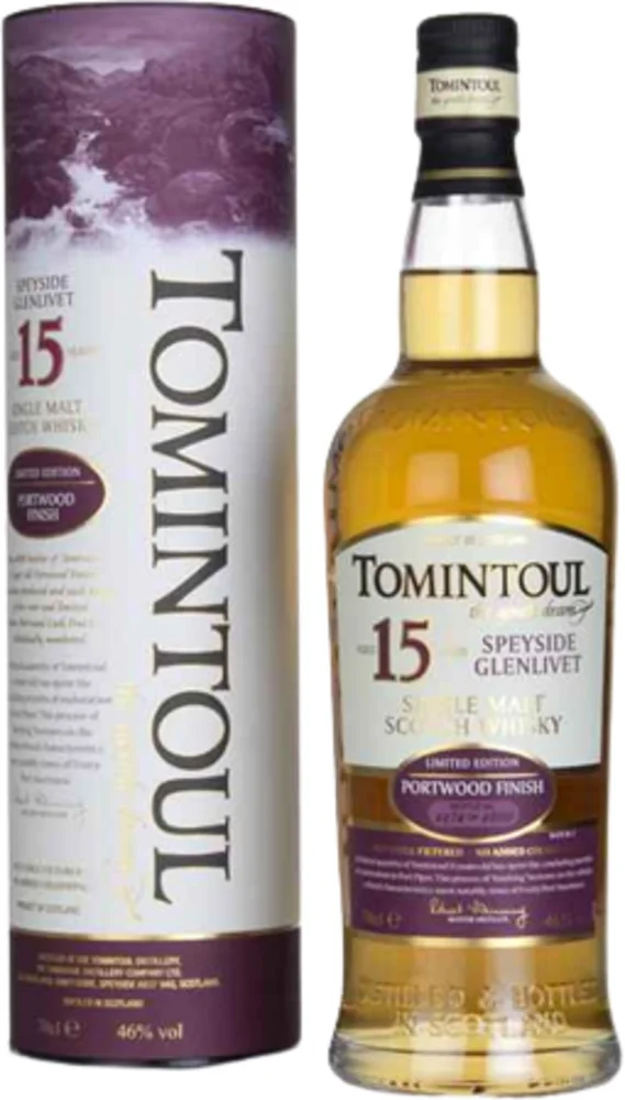 Škotski viski Tomintoul 15 poklon kutija 0,7 L