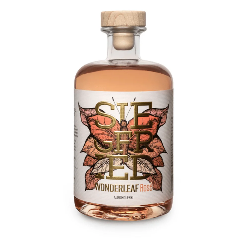 Gin Bezalkoholno Wonderleaf Rose Siegfried 0,5 L