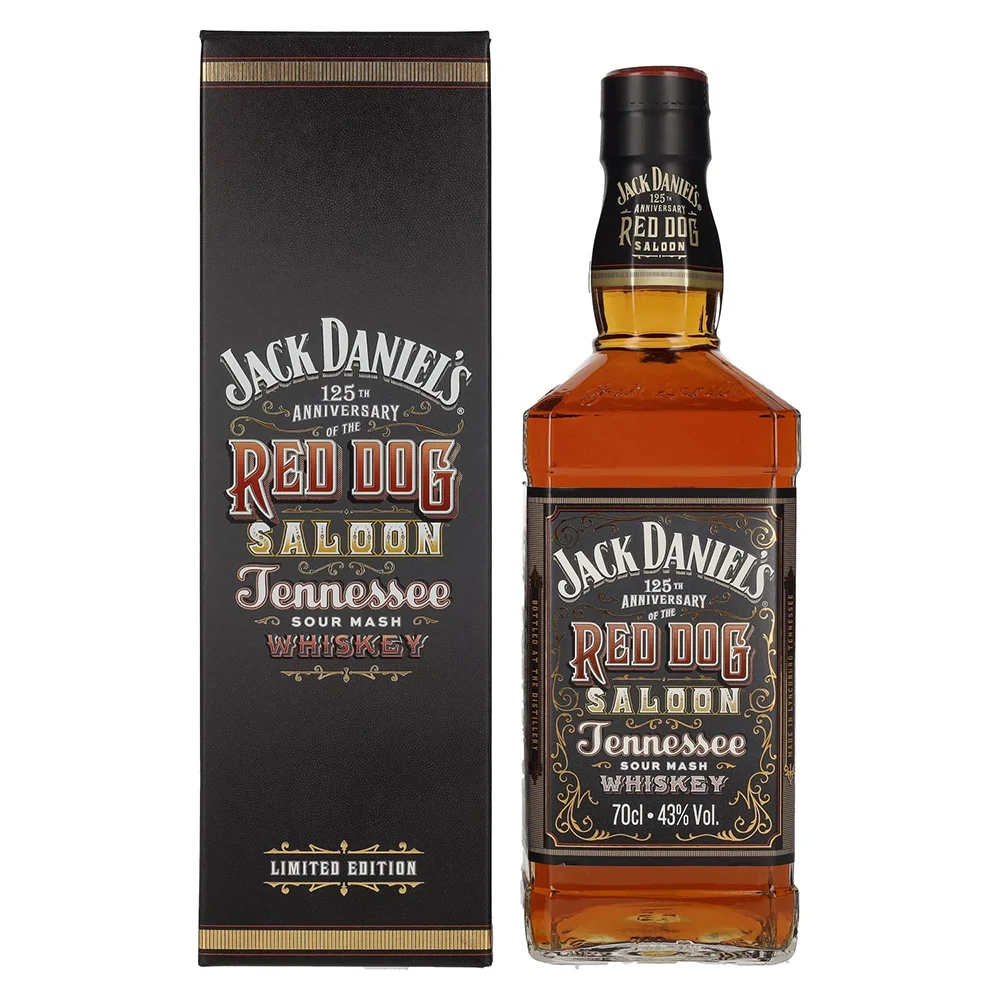 Američki viski Jack Daniel's RED DOG SALOON poklon kutija 0,7 L