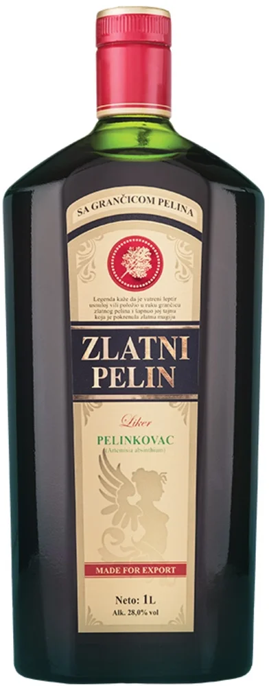 [DX5148] Gorki liker Pelinkovac Zlatni Pelin 1 L