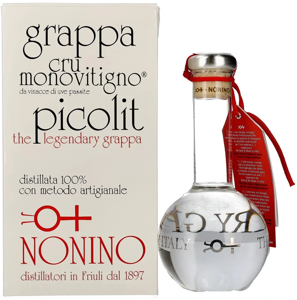 [DX5658] Grappa Nonino The Legendary Cru Monovitigno Picolit poklon kutija 0,5 L