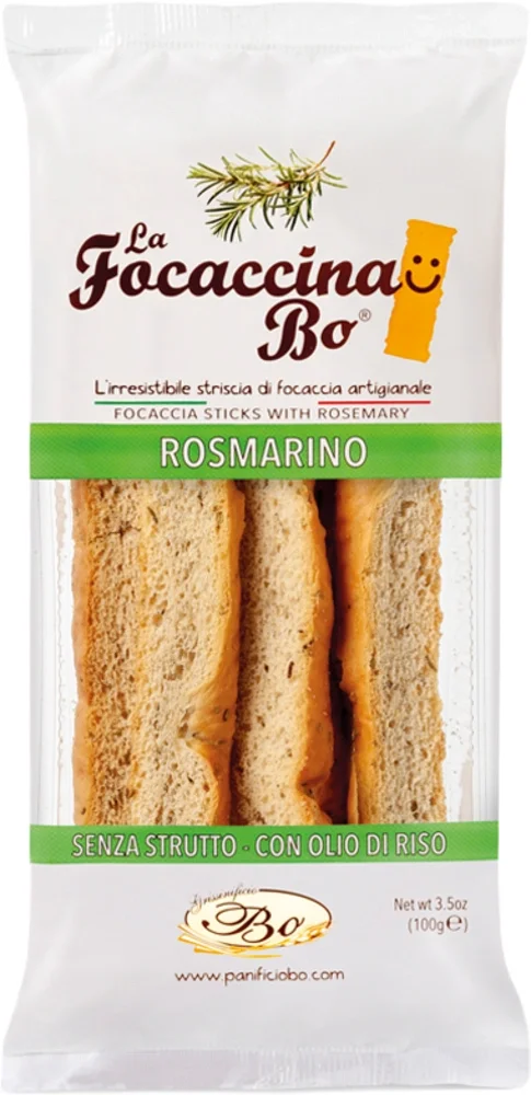 [DX8390] HRSKAVA FOCACCIA BO RUŽMARIN Grissinificio Bo 100 g
