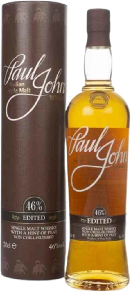[DX1925] Indijski viski Single Malt Edited Paul John poklon kutija 0,7 L