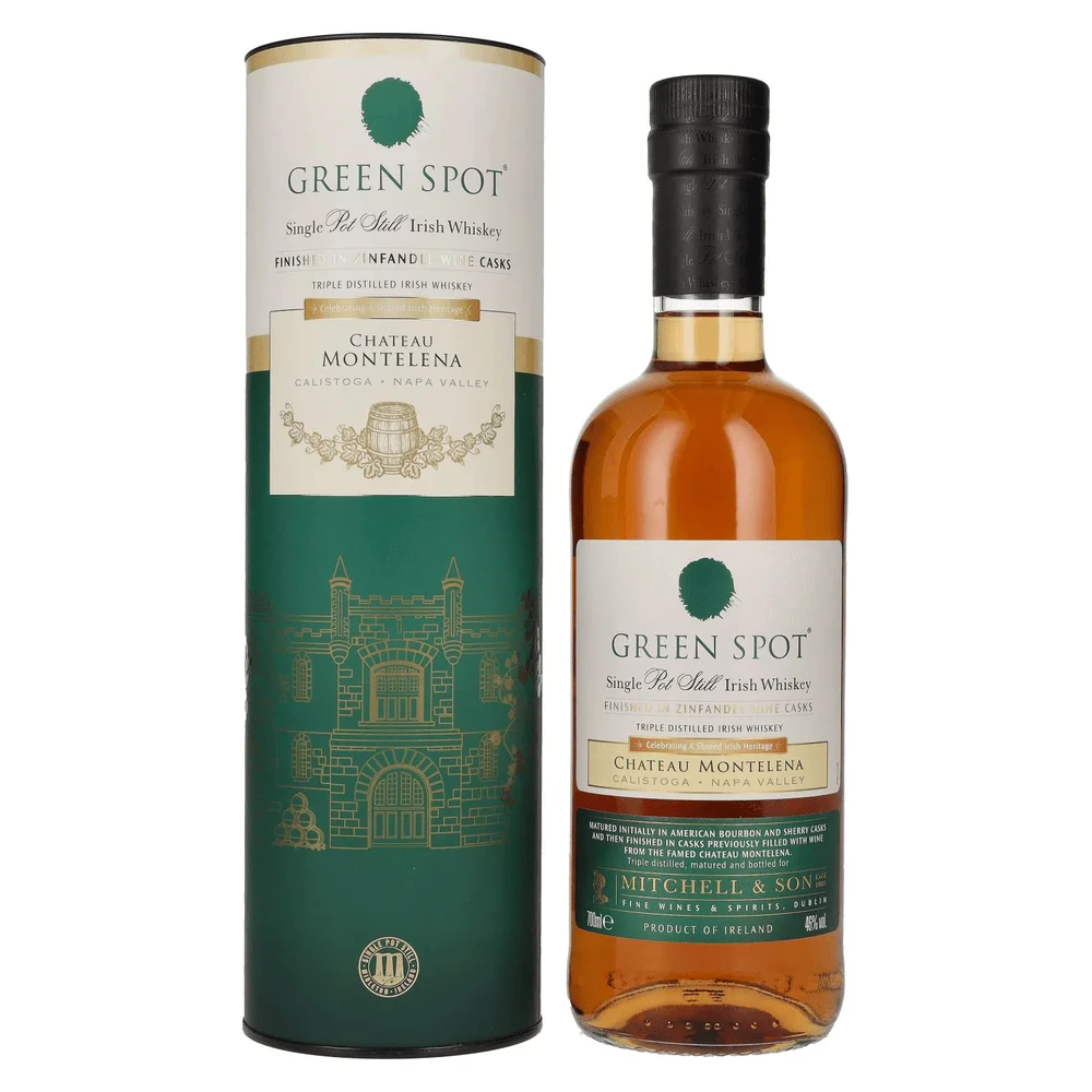 [DX10054] Irski viski Green Spot CHATEAU MONTELENA Single Pot Still poklon kutija 0,7 L